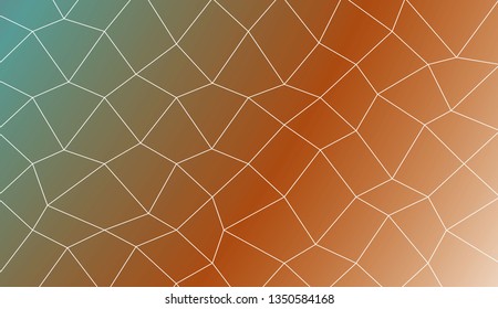 Abstract illustration with an elegant polygonal mesh . For your wallpaper, advert, banner, poster. Vector illustration