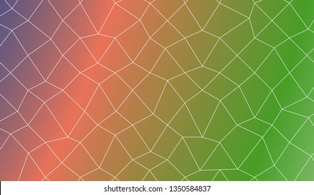 Abstract illustration with an elegant polygonal mesh . For your wallpaper, advert, banner, poster. Vector illustration