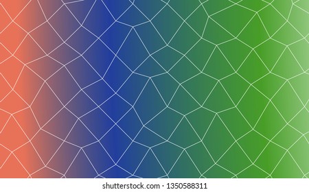 Abstract illustration with an elegant polygonal mesh . For your wallpaper, advert, banner, poster. Vector illustration