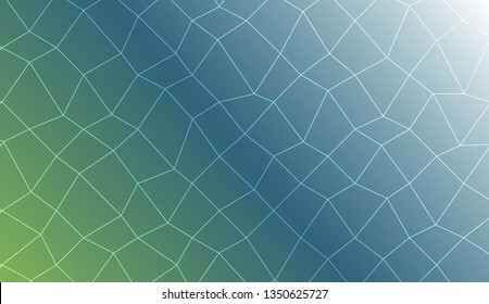 Abstract illustration with an elegant polygonal mesh . For your wallpaper, advert, banner, poster. Vector illustration