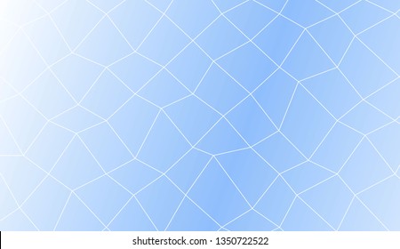 Abstract illustration with an elegant polygonal mesh . Bright background for poster, banner, flyer. Vector illustration. Creative gradient color