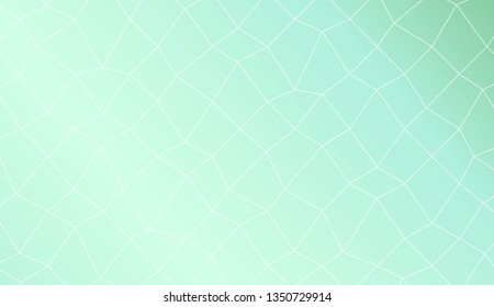 Abstract illustration with an elegant polygonal mesh . Bright background for poster, banner, flyer. Vector illustration. Creative gradient color