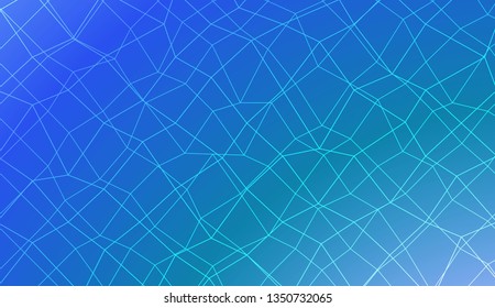 Abstract illustration with an elegant polygonal mesh . Texture for your design. Vector illustration. Creative gradient color