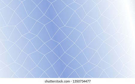 Abstract illustration with an elegant polygonal mesh . Bright background for poster, banner, flyer. Vector illustration. Creative gradient color