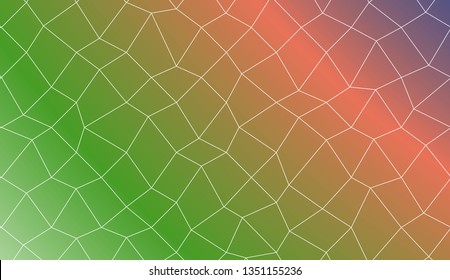 Abstract illustration with an elegant polygonal mesh . For your wallpaper, advert, banner, poster. Vector illustration
