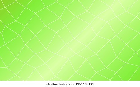 Abstract illustration with an elegant polygonal mesh . Bright background for poster, banner, flyer. Vector illustration. Creative gradient color