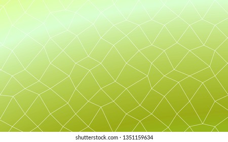 Abstract illustration with an elegant polygonal mesh . Bright background for poster, banner, flyer. Vector illustration. Creative gradient color