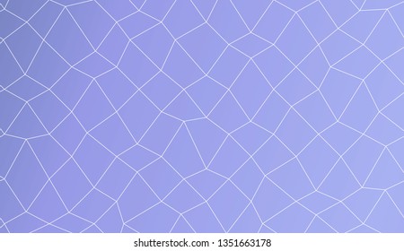 Abstract illustration with an elegant polygonal mesh . Bright background for poster, banner, flyer. Vector illustration. Creative gradient color