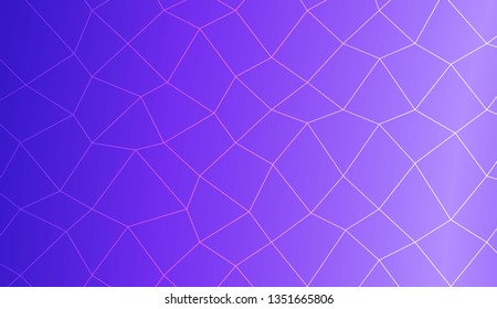 Abstract illustration with an elegant polygonal mesh . Texture for your design. Vector illustration. Creative gradient color