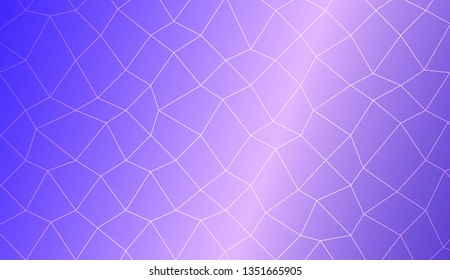 Abstract illustration with an elegant polygonal mesh . Texture for your design. Vector illustration. Creative gradient color