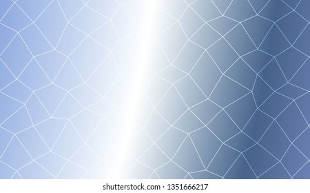 Abstract illustration with an elegant polygonal mesh . Bright background for poster, banner, flyer. Vector illustration. Creative gradient color