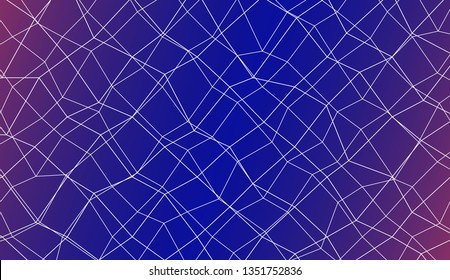 Abstract illustration with an elegant polygonal mesh . For your wallpaper, advert, banner, poster. Vector illustration