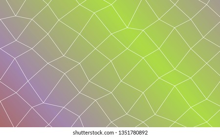Abstract illustration with an elegant polygonal mesh . For your wallpaper, advert, banner, poster. Vector illustration