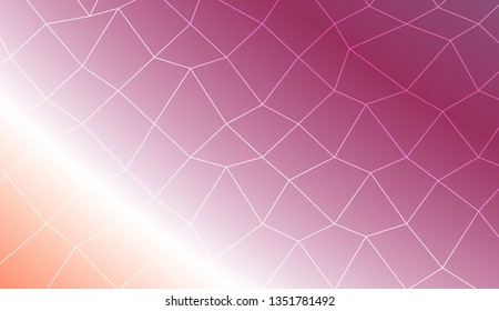 Abstract illustration with an elegant polygonal mesh . For your wallpaper, advert, banner, poster. Vector illustration