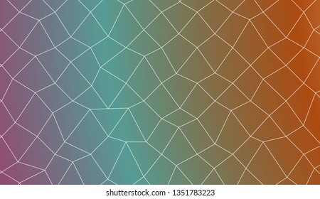 Abstract illustration with an elegant polygonal mesh . For your wallpaper, advert, banner, poster. Vector illustration