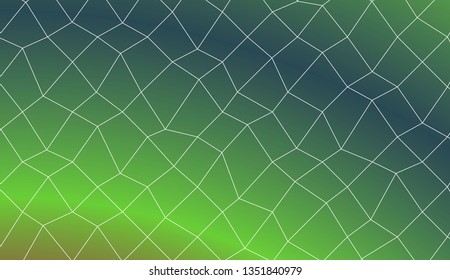 Abstract illustration with an elegant polygonal mesh . Texture for your design. Vector illustration. Creative gradient color