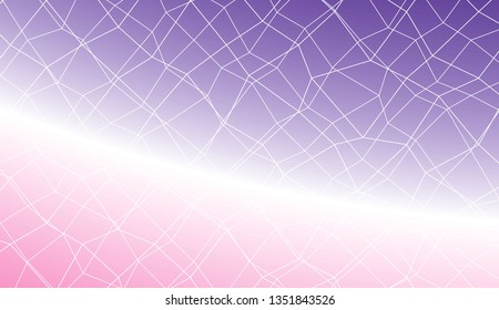 Abstract illustration with an elegant polygonal mesh . Texture for your design. Vector illustration. Creative gradient color
