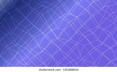 Abstract illustration with an elegant polygonal mesh . Bright background for poster, banner, flyer. Vector illustration. Creative gradient color
