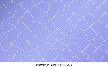 Abstract illustration with an elegant polygonal mesh . Bright background for poster, banner, flyer. Vector illustration. Creative gradient color