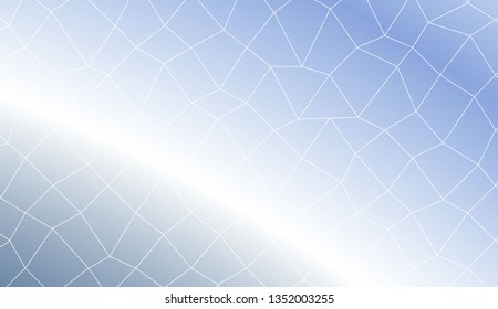 Abstract illustration with an elegant polygonal mesh . Bright background for poster, banner, flyer. Vector illustration. Creative gradient color