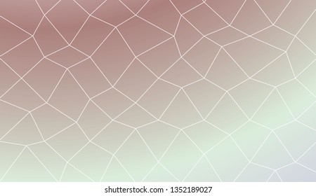 Abstract illustration with an elegant polygonal mesh . Texture for your design. Vector illustration. Creative gradient color