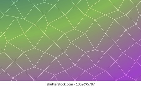 Abstract illustration with an elegant polygonal mesh . For your wallpaper, advert, banner, poster. Vector illustration