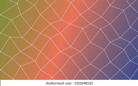 Abstract illustration with an elegant polygonal mesh . For your wallpaper, advert, banner, poster. Vector illustration