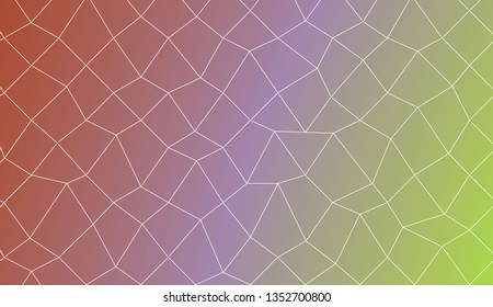 Abstract illustration with an elegant polygonal mesh . For your wallpaper, advert, banner, poster. Vector illustration