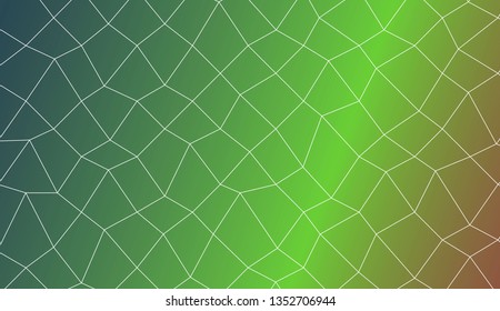 Abstract illustration with an elegant polygonal mesh . Texture for your design. Vector illustration. Creative gradient color