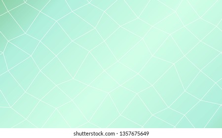 Abstract illustration with an elegant polygonal mesh . Bright background for poster, banner, flyer. Vector illustration. Creative gradient color