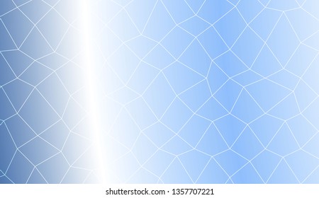 Abstract illustration with an elegant polygonal mesh . Bright background for poster, banner, flyer. Vector illustration. Creative gradient color