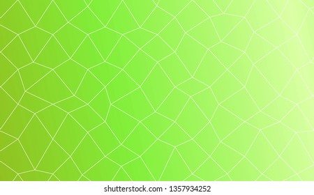 Abstract illustration with an elegant polygonal mesh . Bright background for poster, banner, flyer. Vector illustration. Creative gradient color