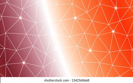 Abstract illustration with an elegant triangles. Design for flyer, wallpaper, presentation, paper. Vector illustration. Creative gradient color