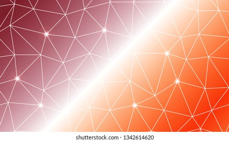 Abstract illustration with an elegant triangles. Design for flyer, wallpaper, presentation, paper. Vector illustration. Creative gradient color