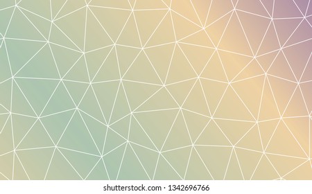 Abstract illustration with an elegant triangles. Design for flyer, wallpaper, presentation, paper. Vector illustration. Creative gradient color