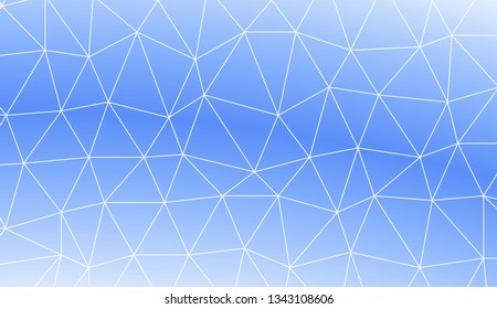 Abstract illustration with an elegant triangles. Design for flyer, wallpaper, presentation, paper. Vector illustration. Creative gradient color