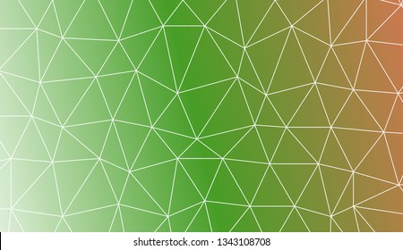 Abstract illustration with an elegant triangles. Design for flyer, wallpaper, presentation, paper. Vector illustration. Creative gradient color
