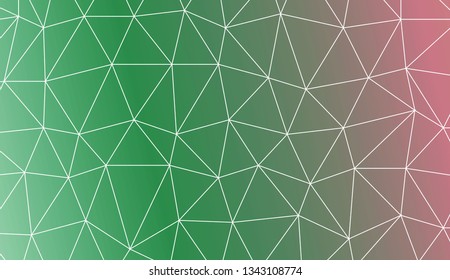 Abstract illustration with an elegant triangles. Design for flyer, wallpaper, presentation, paper. Vector illustration. Creative gradient color
