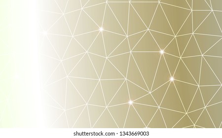 Abstract illustration with an elegant triangles. Design for flyer, wallpaper, presentation, paper. Vector illustration. Creative gradient color