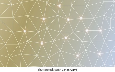 Abstract illustration with an elegant triangles. Design for flyer, wallpaper, presentation, paper. Vector illustration. Creative gradient color