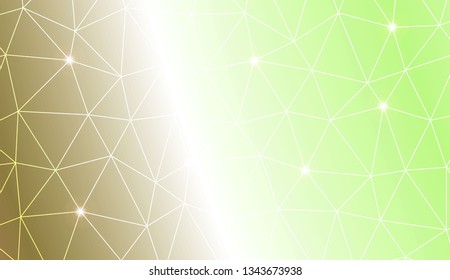 Abstract illustration with an elegant triangles. Design for flyer, wallpaper, presentation, paper. Vector illustration. Creative gradient color