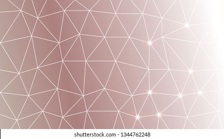 Abstract illustration with an elegant triangles. Design for flyer, wallpaper, presentation, paper. Vector illustration. Creative gradient color