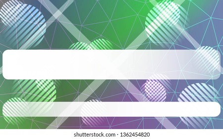 Abstract illustration with an elegant triangles, line, circle, space for text. Bright background for poster, banner, flyer. Vector illustration. Blur Sweet Dreamy Gradient Color Background