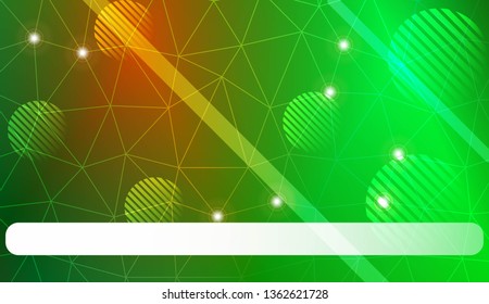Abstract illustration with an elegant triangles, line, circle, space for text. Bright background for poster, banner, flyer. Vector illustration. Blur Sweet Dreamy Gradient Color Background