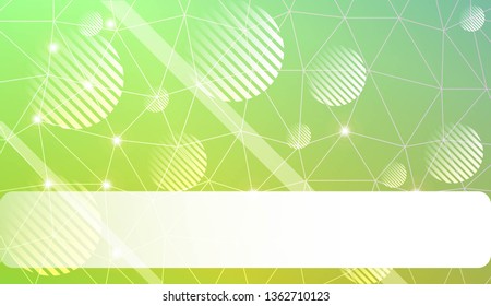 Abstract illustration with an elegant triangles, line, circle, space for text. Bright background for poster, banner, flyer. Vector illustration. Blur Sweet Dreamy Gradient Color Background