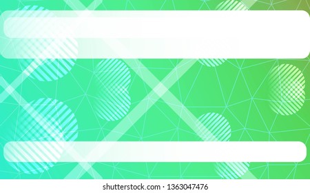 Abstract illustration with an elegant triangles, line, circle, space for text. Bright background for poster, banner, flyer. Vector illustration. Blur Sweet Dreamy Gradient Color Background