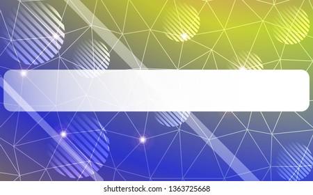 Abstract illustration with an elegant triangles, line, circle, space for text. Bright background for poster, banner, flyer. Vector illustration. Blur Sweet Dreamy Gradient Color Background