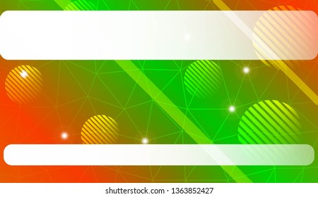Abstract illustration with an elegant triangles, line, circle, space for text. Bright background for poster, banner, flyer. Vector illustration. Blur Sweet Dreamy Gradient Color Background