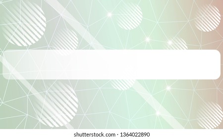 Abstract illustration with an elegant triangles, line, circle, space for text. Bright background for poster, banner, flyer. Vector illustration. Blur Sweet Dreamy Gradient Color Background