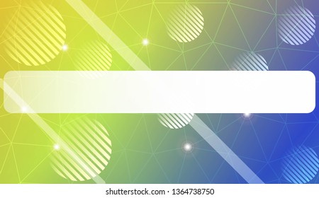 Abstract illustration with an elegant triangles, line, circle, space for text. Bright background for poster, banner, flyer. Vector illustration. Blur Sweet Dreamy Gradient Color Background